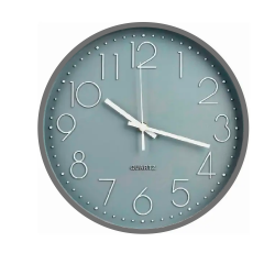 Relógio 30cm Ravi Cinza