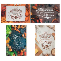 Tábua de Corte Vidro Clink 25x35cm