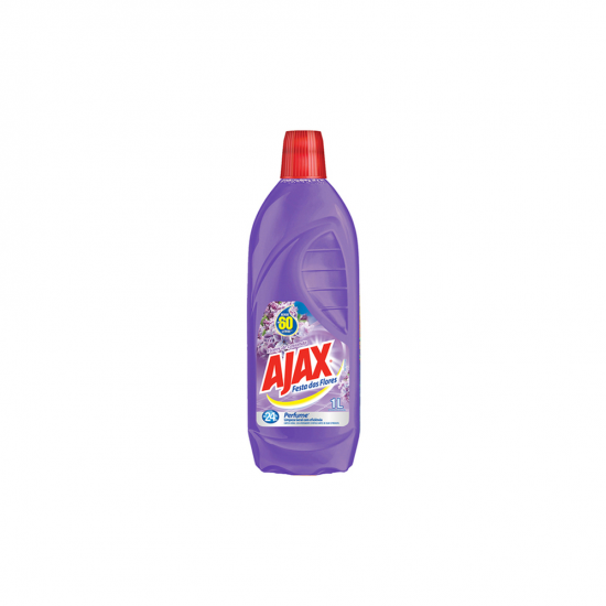 Limpador Perfumado Ajax Flores de Lavanda 1L Limpador Perfumado Ajax Flores de Lavanda 1L