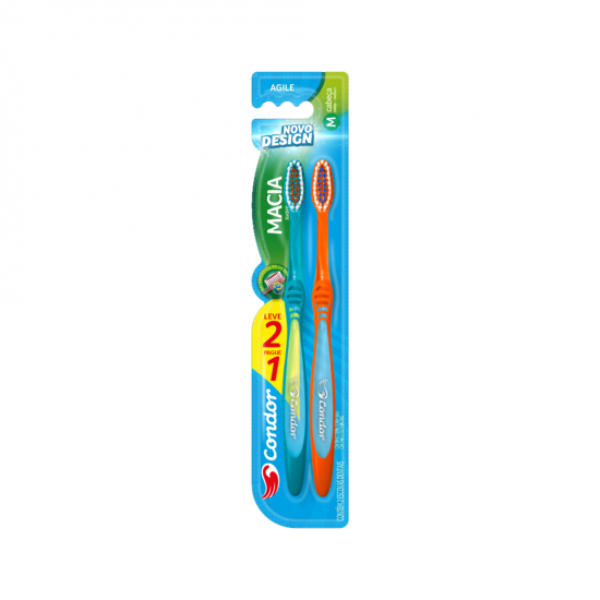 Escova Dental Condor Agile LEVE 2 PAGUE 1 Escova Dental Condor Agile LEVE 2 PAGUE 1
