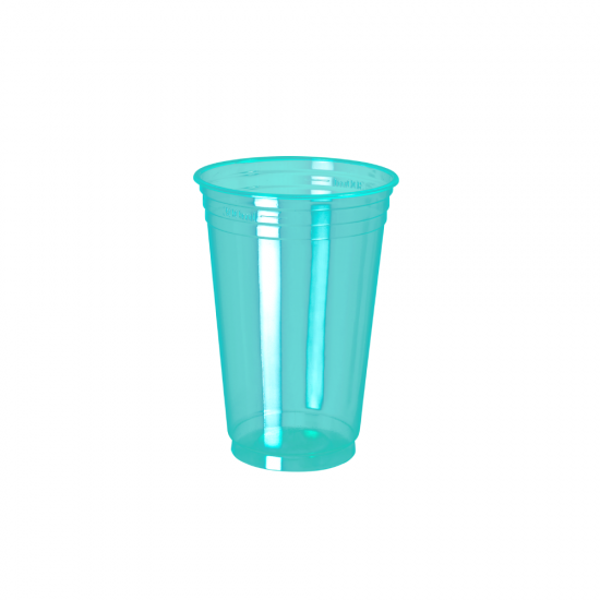 Copo Plástico Descartável 330mL Copobrás Neon Verde com 25 unid. Copo Plástico Descartável 330mL Copobrás Neon Verde com 25 unid.