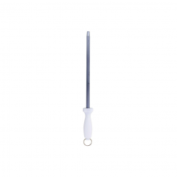 Chaira de Inox Corneta com Cabo Plástico 10" Chaira de Inox Corneta com Cabo Plástico 10"