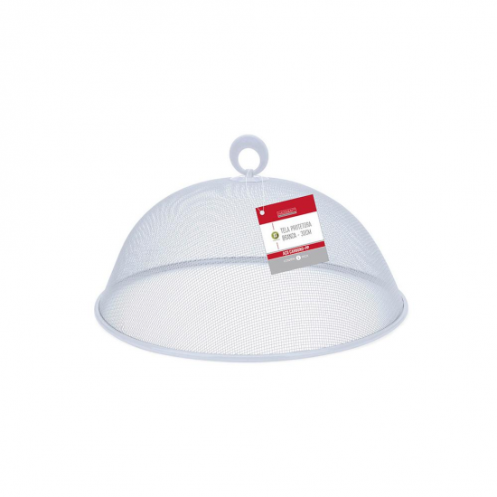 Tela Protetora para Alimentos Redonda 30cm Hauskraft - Branco Tela Protetora para Alimentos Redonda 30cm Hauskraft - Branco