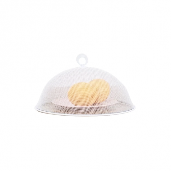 Tela Protetora para Alimentos Redonda 30cm Hauskraft - Branco Tela Protetora para Alimentos Redonda 30cm Hauskraft - Branco
