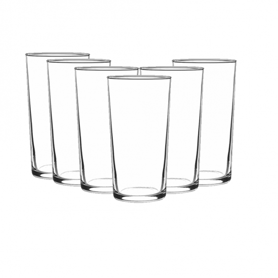 Jogo de Copo de Vidro 303mL Cristar Liverpool Long Drink com 6 peças Jogo de Copo de Vidro 303mL Cristar Liverpool Long Drink com 6 peças