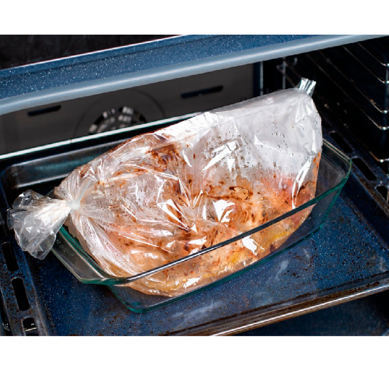 Papel Celofane Bom Churrasco 60cm com 15m 18 micras