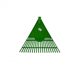 Vassoura Plástica para Jardim Duplás Verde - sem Cabo