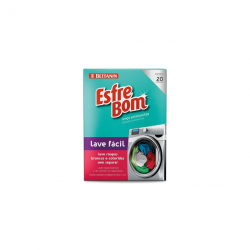 Lenço Anti Mancha para Máquina de Lavar Roupa Esfrebom com 20 unid. Lenço Anti Mancha para Máquina de Lavar Roupa Esfrebom com 20 unid.