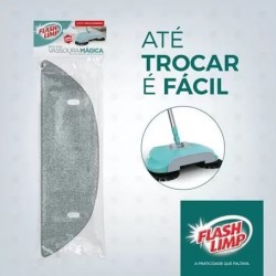Refil Reparo Vassoura Varredora Mágica Flash Limp Refil Reparo Vassoura Varredora Mágica Flash Limp