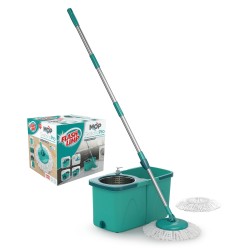 Balde e Mop Giratório Spin Flash Limp Duas Águas Balde e Mop Giratório Spin Flash Limp Duas Águas