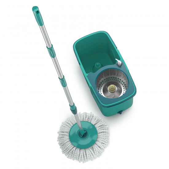 Balde e Mop Giratório Spin Flash Limp Duas Águas Balde e Mop Giratório Spin Flash Limp Duas Águas