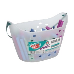 Cestinho para Prendedor de Roupas Flash Limp com 36 Prendedores