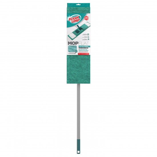 Mop Flat Microfibra Flash Limp Completo Mop Flat Microfibra Flash Limp Completo