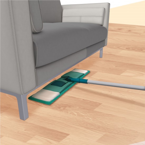 Mop Flat Microfibra Flash Limp Completo Mop Flat Microfibra Flash Limp Completo