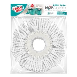 Refil para Mop Giratório Flash Limp Microfibra
