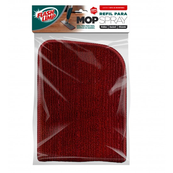 Refil para Mop Spray Flash Limp Vermelho Refil para Mop Spray Flash Limp Vermelho