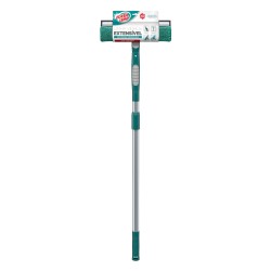 Rodo Combinado Limpa Vidros 25cm Flash Limp com Cabo Extensível