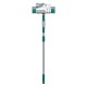Rodo Combinado Limpa Vidros 25cm Flash Limp com Cabo Extensível Rodo Combinado Limpa Vidros 25cm Flash Limp com Cabo Extensível
