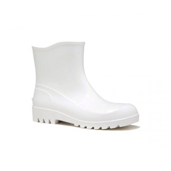 Bota PVC Fujiwara n° 41 Cano Extra Curto Branca Bota PVC Fujiwara n° 41 Cano Extra Curto Branca