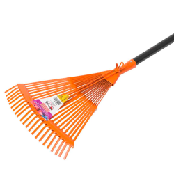 Vassoura Metálica para Jardim Fuzil com Regulagem