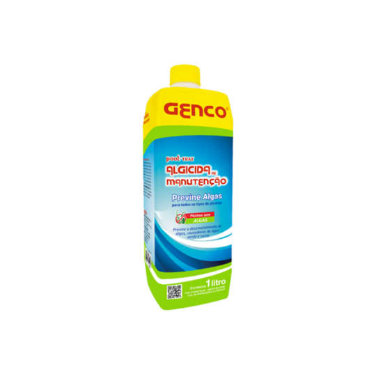 Algicida de Manutenção Genco 1L Algicida de Manutenção Genco 1L