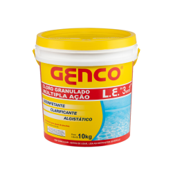 Cloro Granulado Genco 3 em 1 10Kg Linha Econômica Cloro Granulado Genco 3 em 1 10Kg Linha Econômica