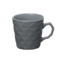 Caneca Cerâmica 220 ml Hauskraft Drumy Cinza