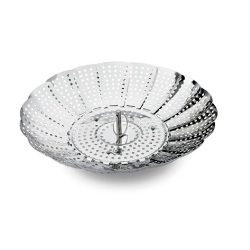 Cesto para Cozimento à Vapor em Inox 26 cm Hauskraft