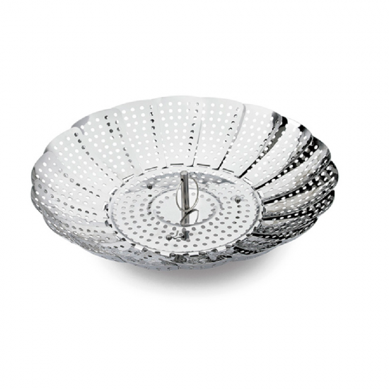 Cesto para Cozimento à Vapor em Inox 26 cm Hauskraft Cesto para Cozimento à Vapor em Inox 26 cm Hauskraft