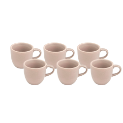 Jogo de Xícaras Medina 100mL Hauskraft c/6 Bege Jogo de Xícaras Medina 100mL Hauskraft c/6 Bege