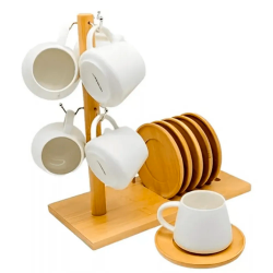 Jogo de Xícaras Oasis Hauskraft c/ Suporte c/7 peças