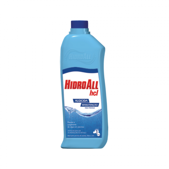 Algicida de Manutenção Hidroall 1L Algicida de Manutenção Hidroall 1L