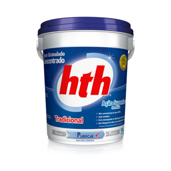 Cloro Granulado Hth Tradicional 10Kg