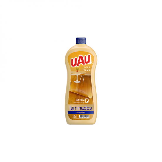 Limpador de Piso Laminado UAU Uso Direto 750mL Limpador de Piso Laminado UAU Uso Direto 750mL