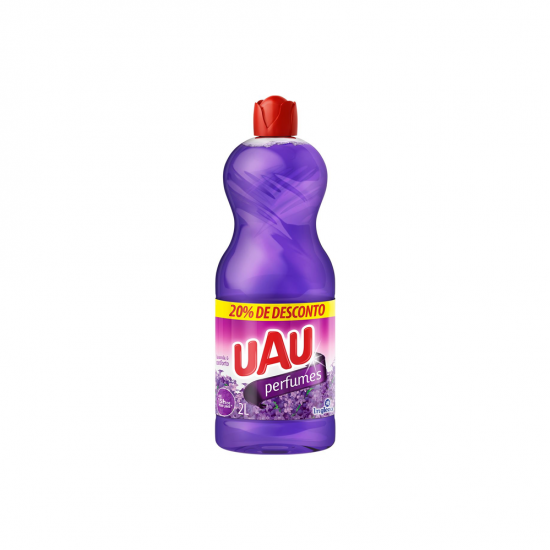 Limpador Perfumado UAU Lavanda 2L 20% DESCONTO