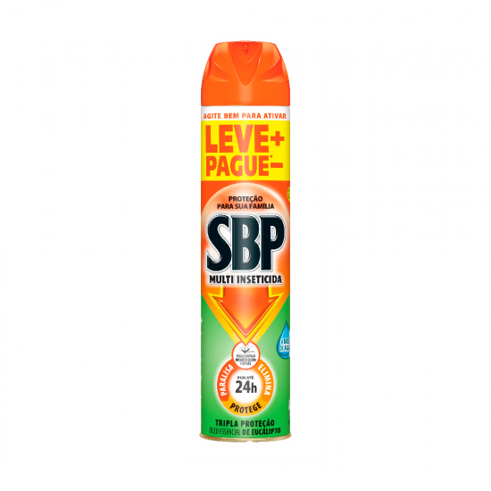 Inseticida Aerossol SBP Eucalipto 450mL Inseticida Aerossol SBP Eucalipto 450mL