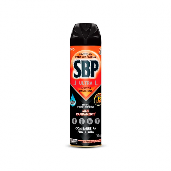 Inseticida Aerossol SBP Insetos Rasteiros 380mL Inseticida Aerossol SBP Insetos Rasteiros 380mL