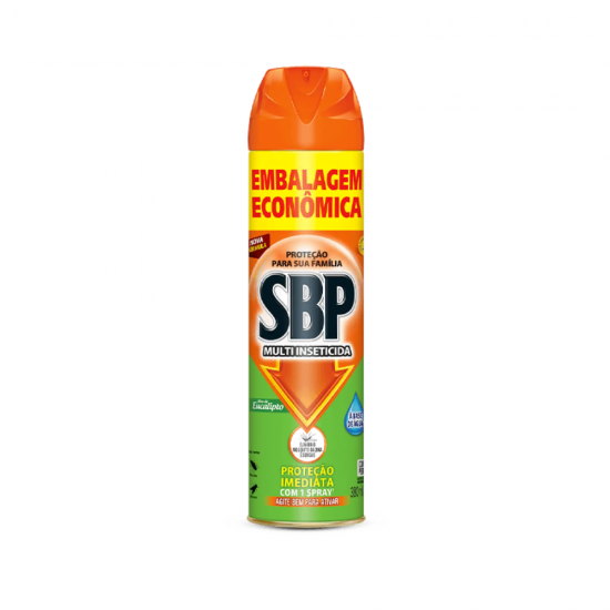 Inseticida Aerossol SBP Eucalipto 380mL Inseticida Aerossol SBP Eucalipto 380mL