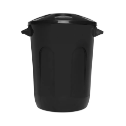 Lixeira com Tampa 93L Jaguar - Preto