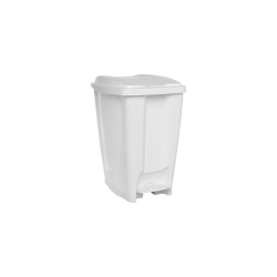 Lixeira com Pedal 20L Jaguar - Branca