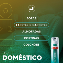 Limpa Tecidos Aerossol Jimo 300mL Limpa Tecidos Aerossol Jimo 300mL