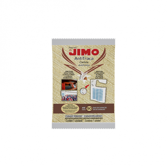 Anti Traça Cartela Jimo 90 dias Anti Traça Cartela Jimo 90 dias