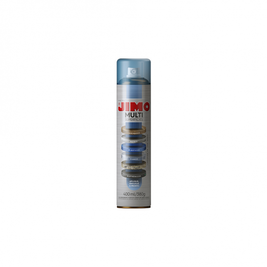 Limpador Multiuso Aerossol Jimo Multi Superfícies 400mL Limpador Multiuso Aerossol Jimo Multi Superfícies 400mL