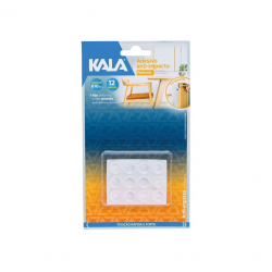 Adesivo Anti-Impacto Kala Redondo 10mm com 12 unid. Adesivo Anti-Impacto Kala Redondo 10mm com 12 unid.