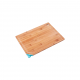Tábua de Corte Bambu Kala com Afiador de Faca 32x23cm Tábua de Corte Bambu Kala com Afiador de Faca 32x23cm