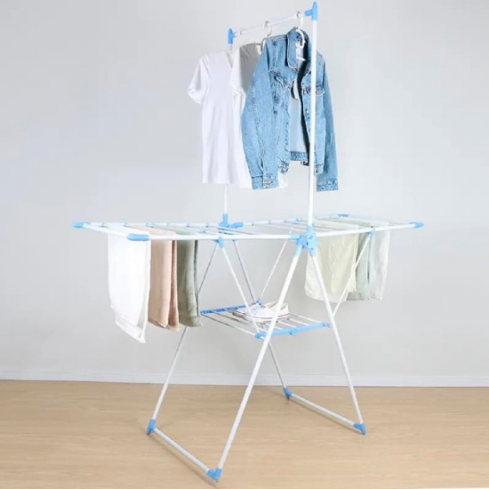 Varal de Chão de Aço com Porta Cabides Kala