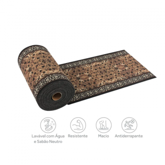 Tapete/Passadeira Estampado Luxor Linea 60cm Kapazi - por Metro