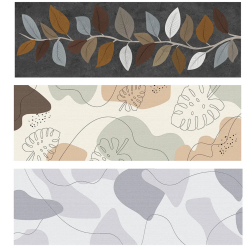 Tapete/Passadeira Estampado Super Splash 60cm Kapazi - por Metro