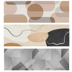 Tapete/Passadeira Estampado Super Splash 60cm Kapazi - por Metro