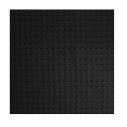 Piso Laminado 2mm Moeda Preto 130cm Kapazi - por metro Piso Laminado 2mm Moeda Preto 130cm Kapazi - por metro